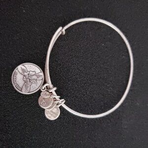 Alex and Ani Goddaughter Silver  Bangle Bracelet   22